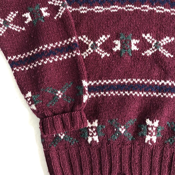 Polo Ralph Lauren Navajo Sweater Hand Knit Large - Picture 4 of 4